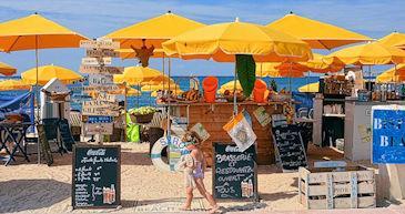 beach bars restaurants south france365