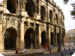 Nimes amphitheatre Nimes amphitheatre