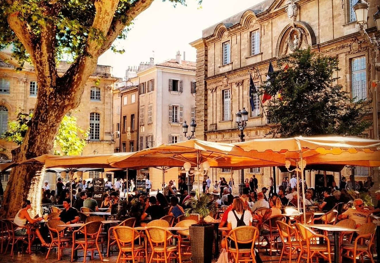 aix places in france