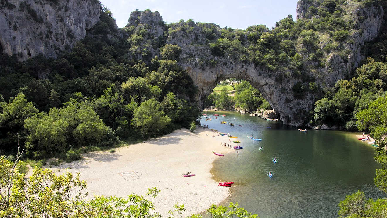 pont d arc ardeche france