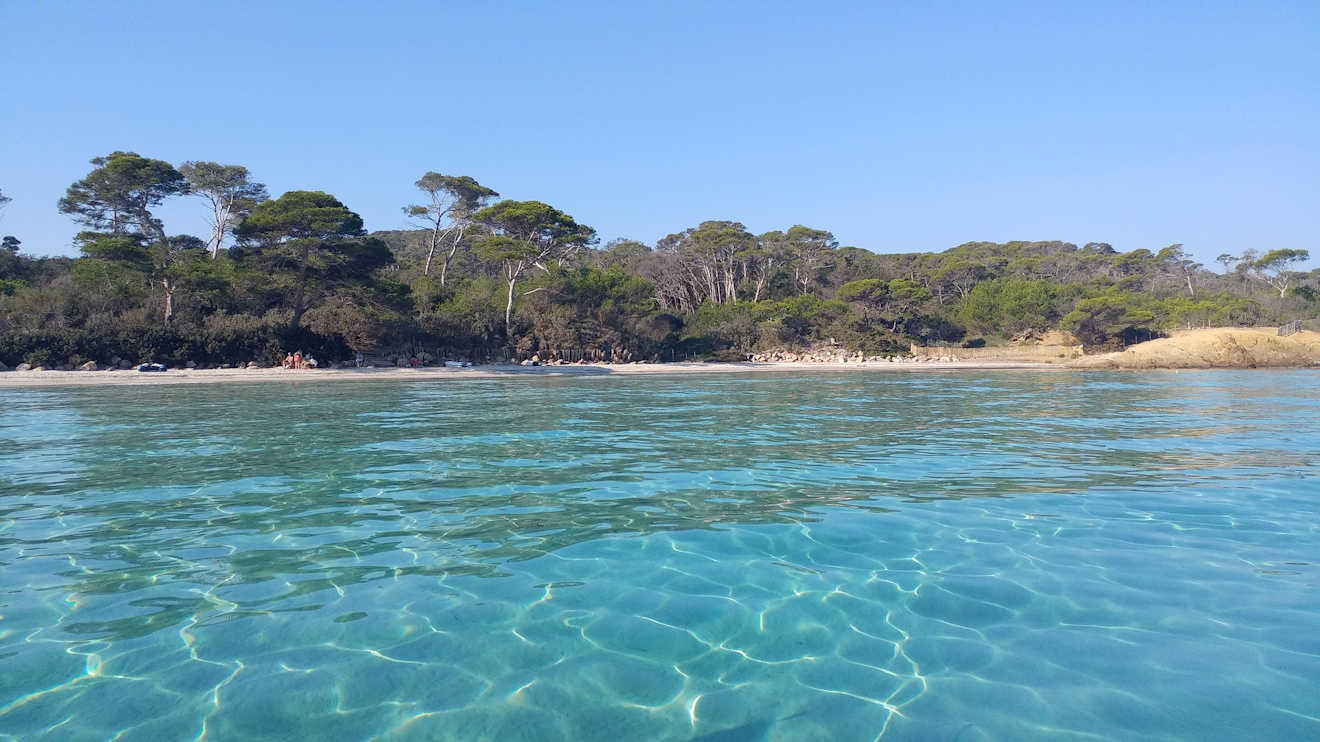 hyeres poquerolles beach