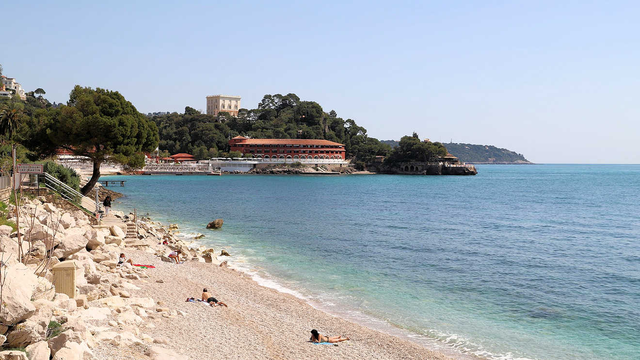 roquebrune cap martin beaches france