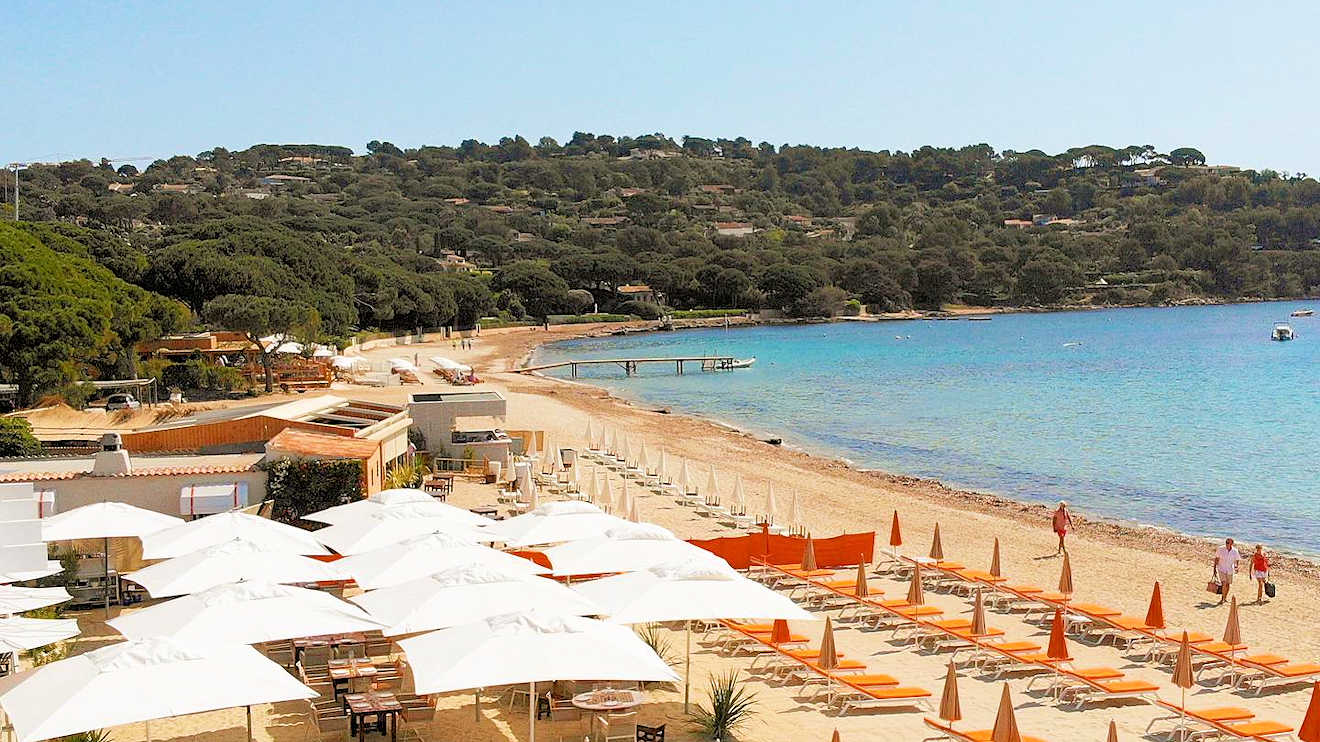 st tropez tahiti plage france