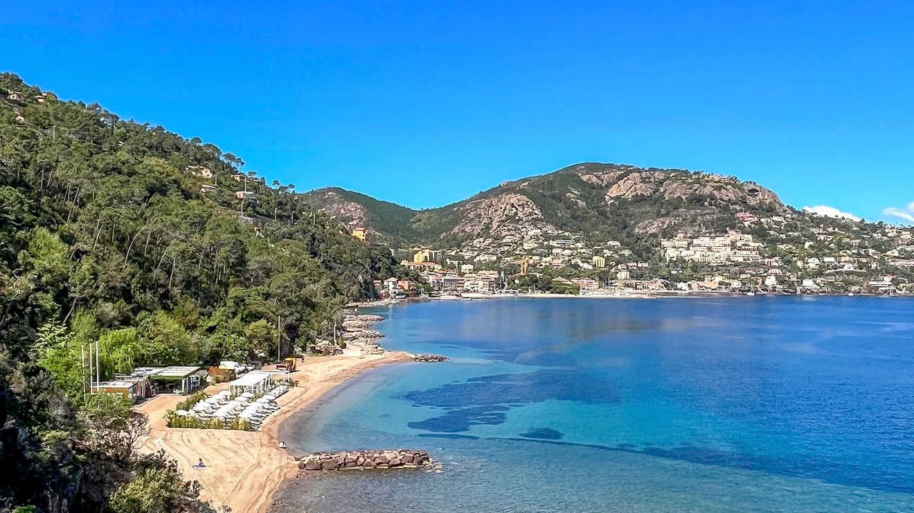 theoule beaches south france