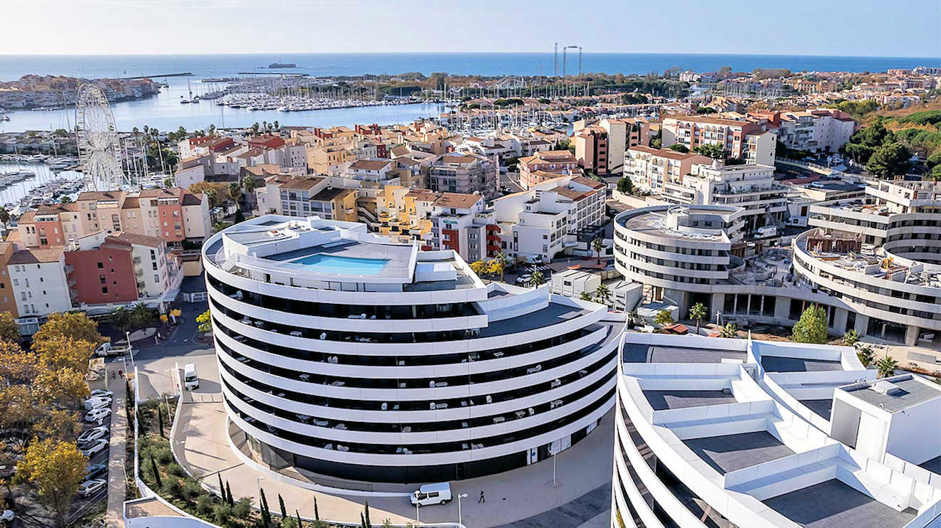 cap d agde iconic buildings