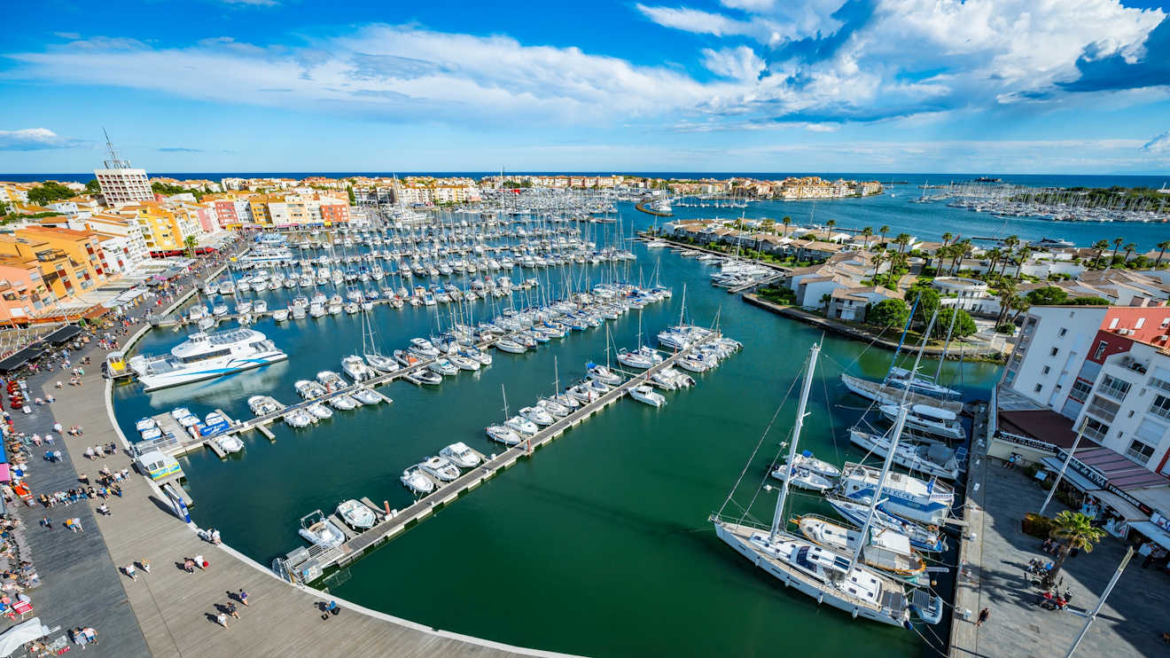 cap d agde mangos plage roquille