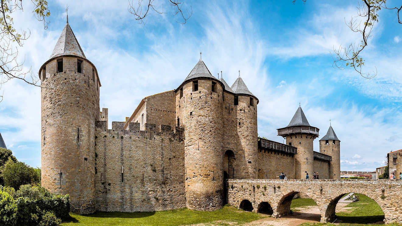 carcassonne aerial