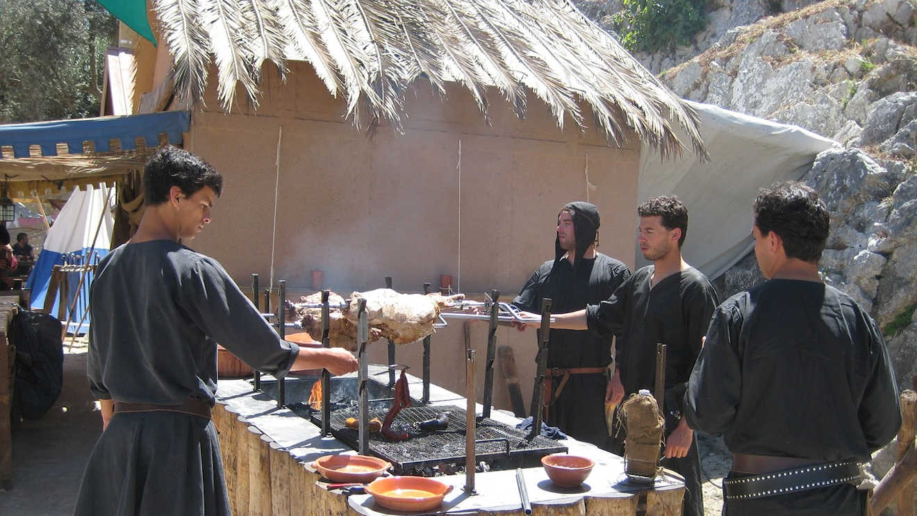 Medieval fair France