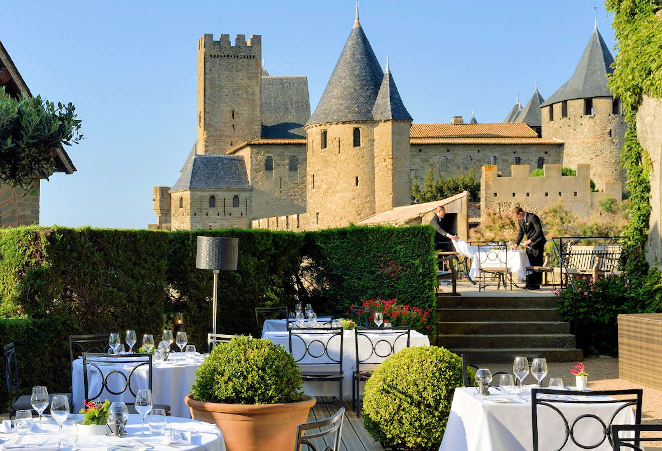 le barbacane restaurant carcassonne france