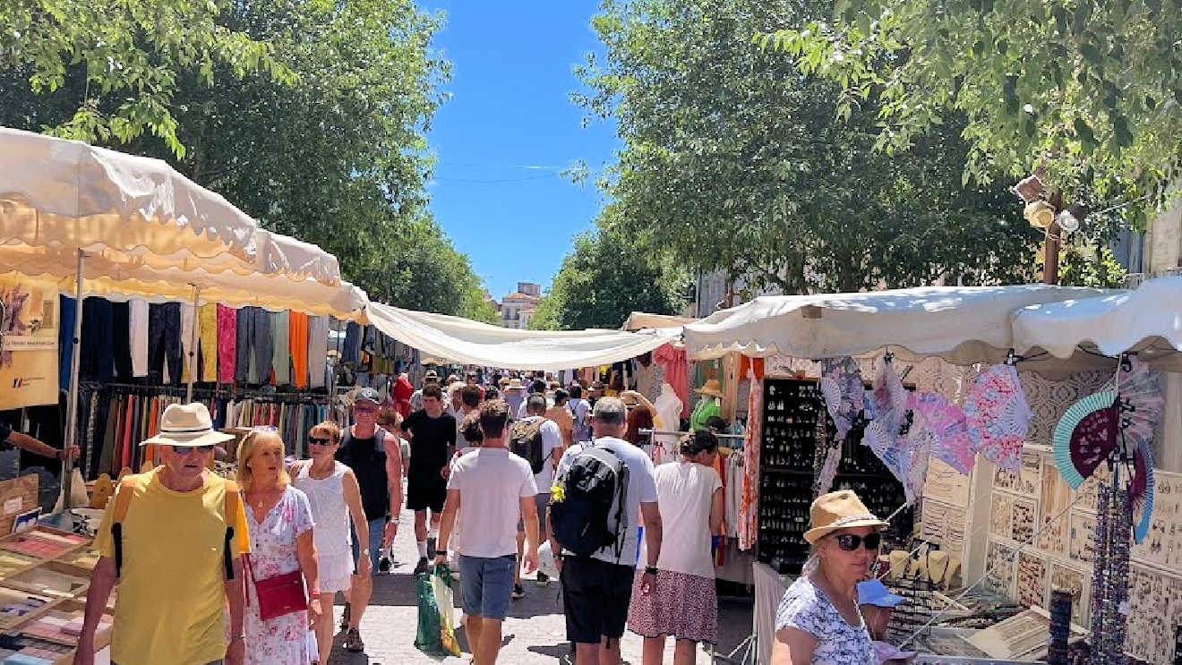 pezenas market south france