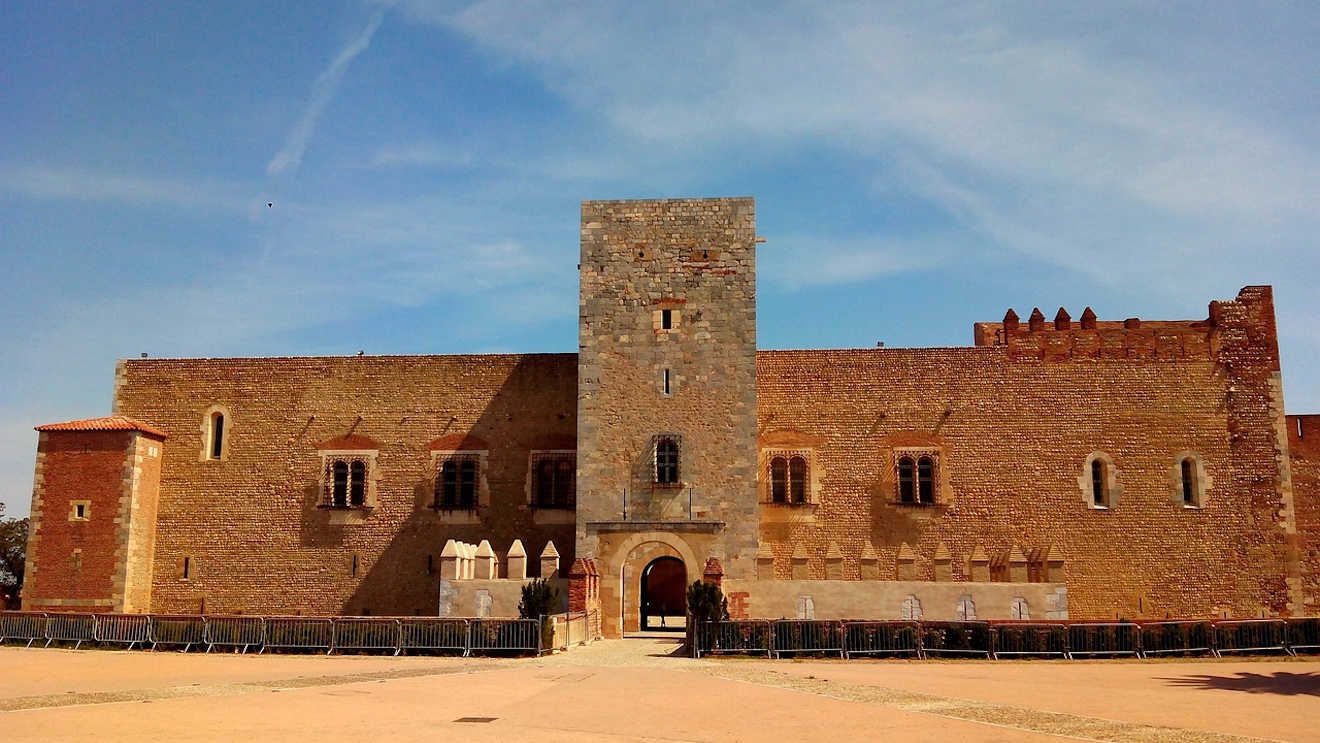 perpignan castle south france