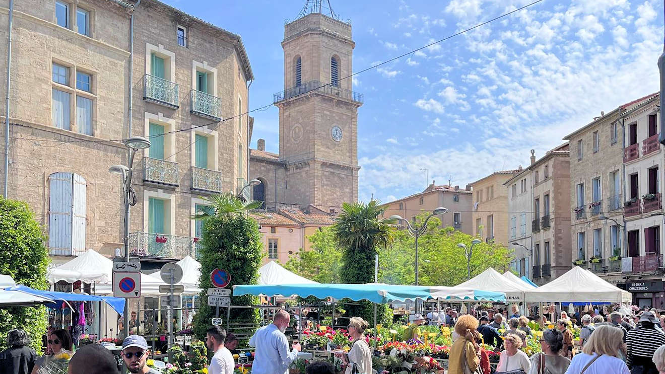 pezenas market south france