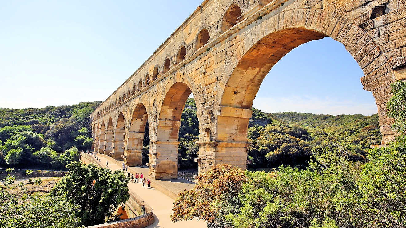 pont du gard southern france