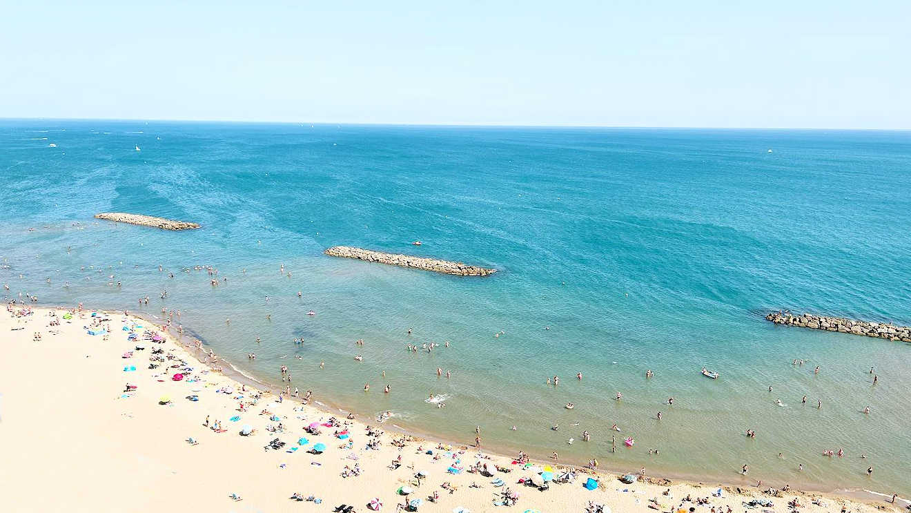 valras plage beziers france