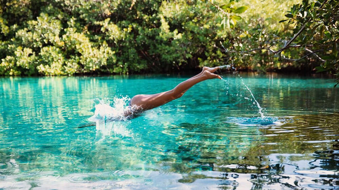 wild swimming france