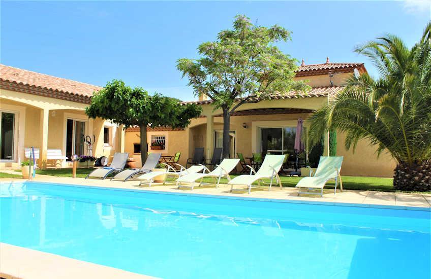 villas South France private pools