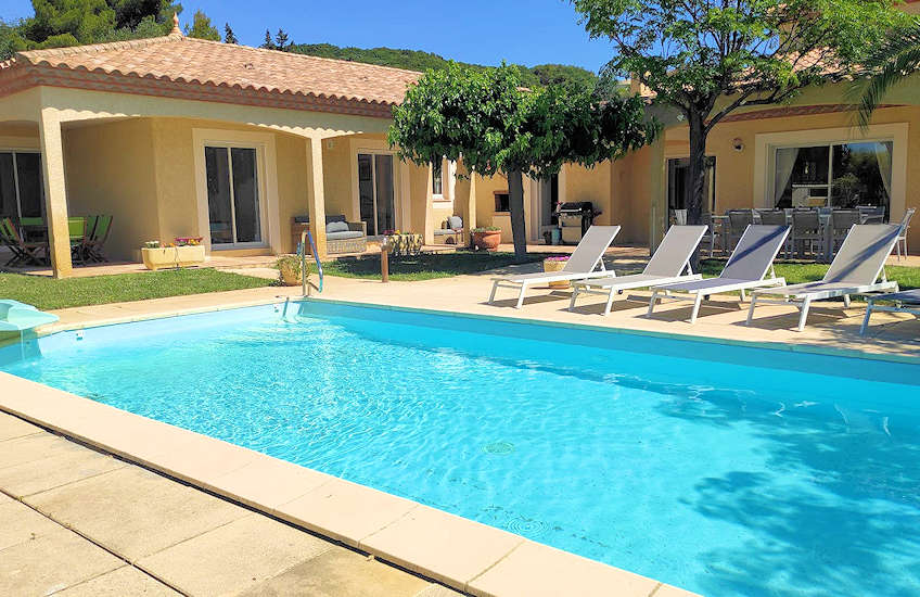 south france villas private pools