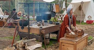 Medieval fair France