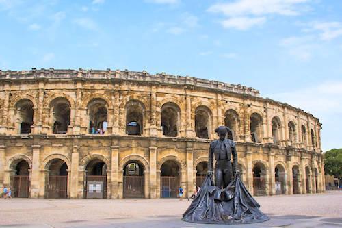 Nimes holiday destinations South France