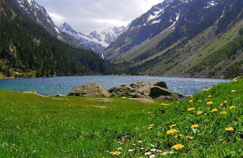 Go Languedoc - Pyrenees mountains between France and Spain