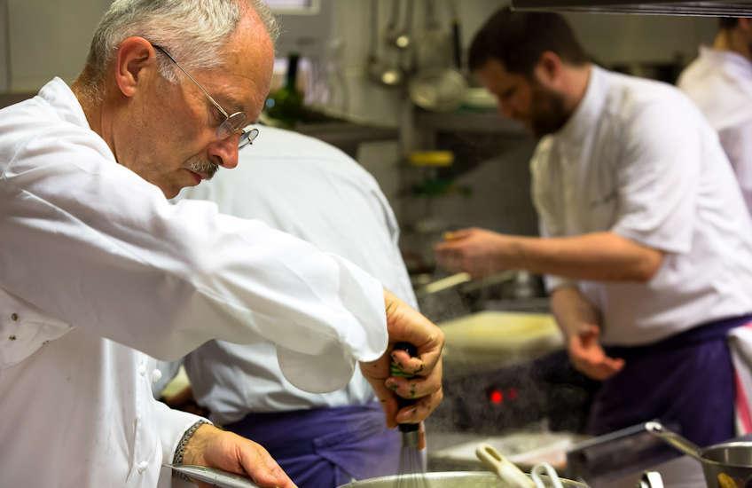 bastide saint antoine restaurant Jacques Chibois