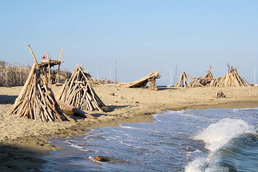 Central Beach in Carnon - Hérault - France - Plages.tv