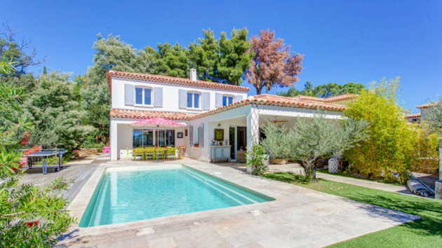 Cote d'Azur villa rental with private pool