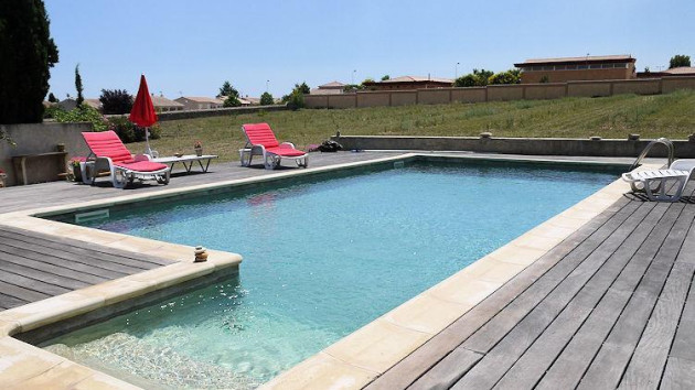 south france villa pool