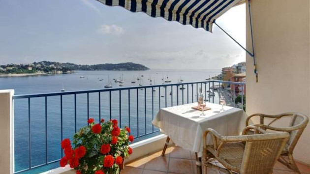 Villefranche-sur-mer beach apartments in South of France