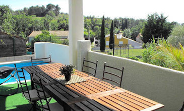 Villa Merlot - Aumes private villas South France with pool